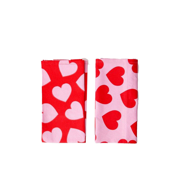 Set of 2 Love tea towels