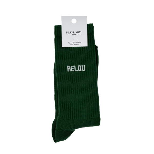 Chaussettes Relou 40/45 - Vert