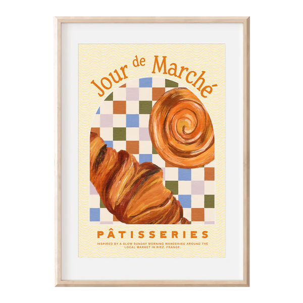 A3 Pastries Poster