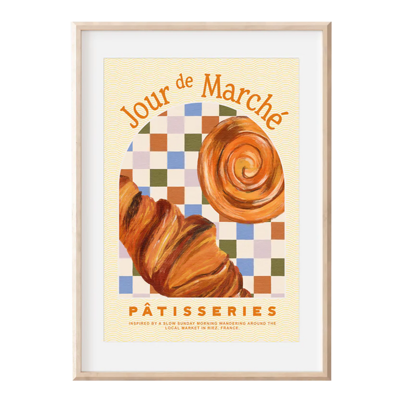 Affiche A3 Pastries