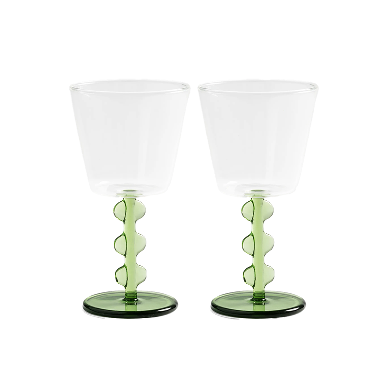 Lot de 2 verres à vin - Petal