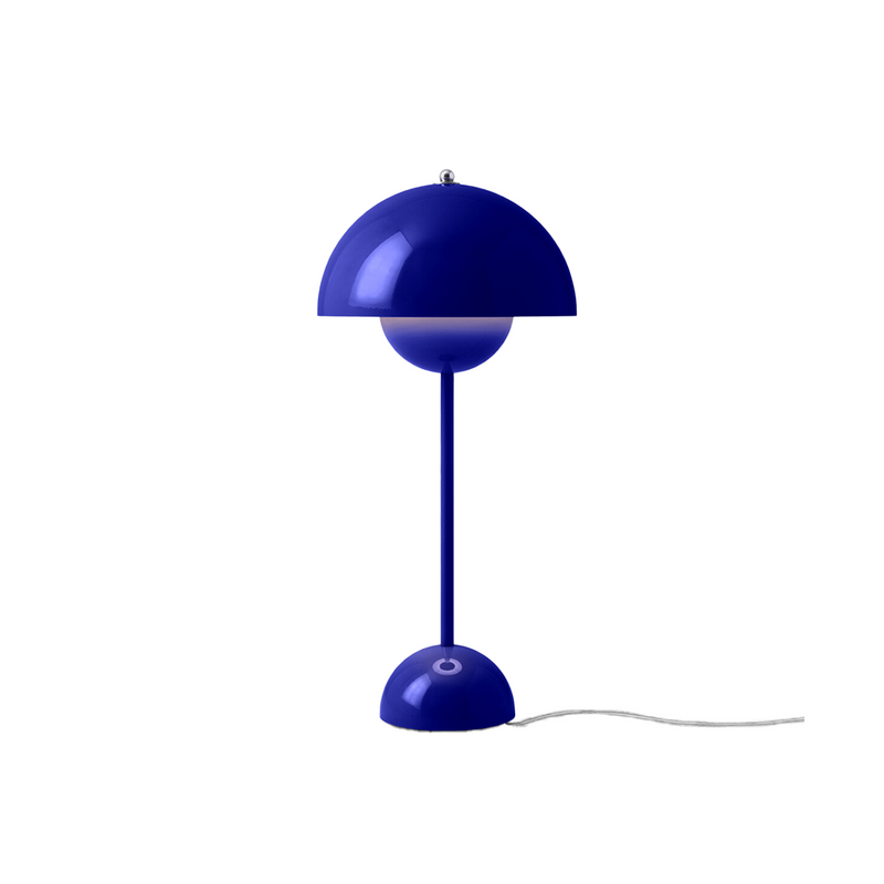 Lampe à poser Flowerpot VP3 - Bleu Cobalt