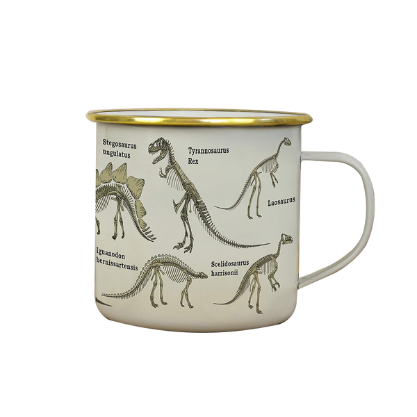 Tasse émail Dinosaures