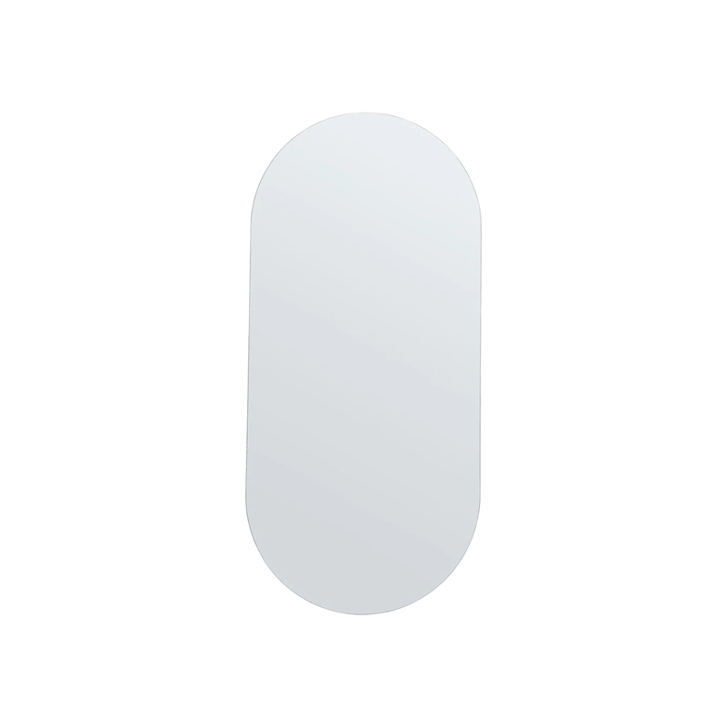 Oval wall mirror - 70 x 150 cm