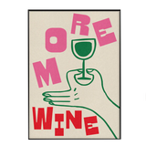 Affiche More Wine | Fleux | 2