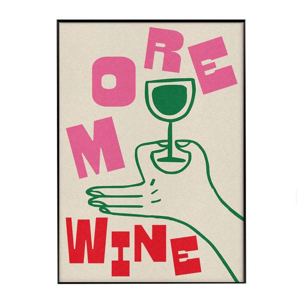 Affiche More Wine