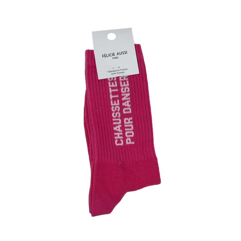 Chaussettes Pour Danser 36/40 - Fuchsia