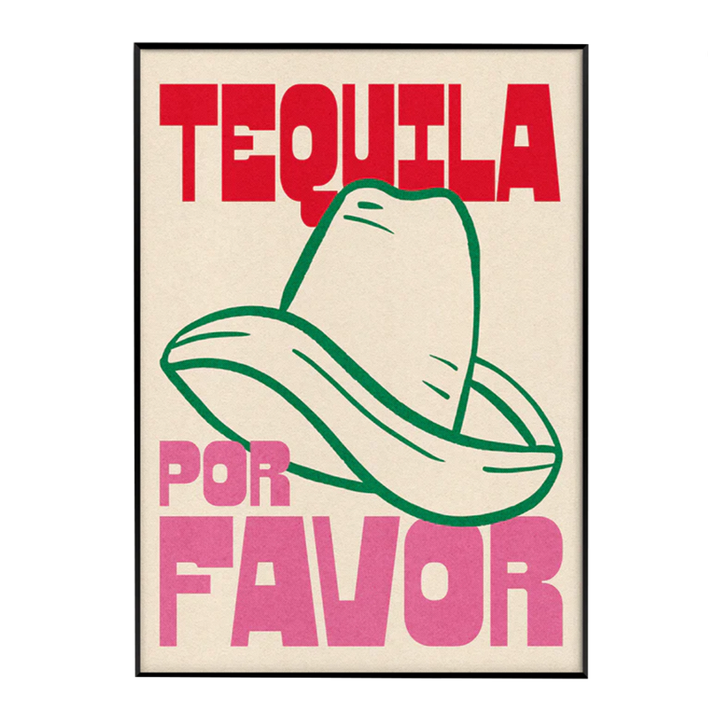 A3 Tequila Poster