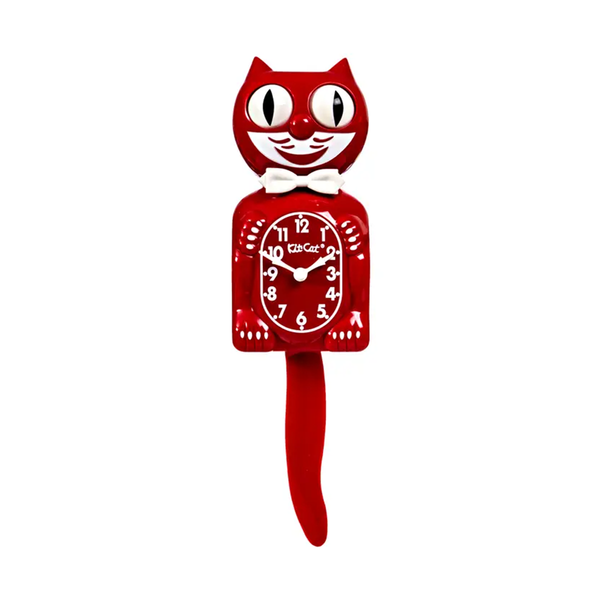 Horloge Kit-Cat - Cerise Spatiale