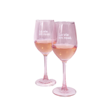 Set de 2 verres - La vie en Rosé | Fleux | 4