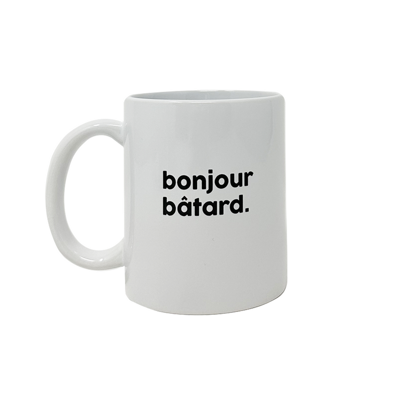 Mug en porcelaine - Bonjour Batard