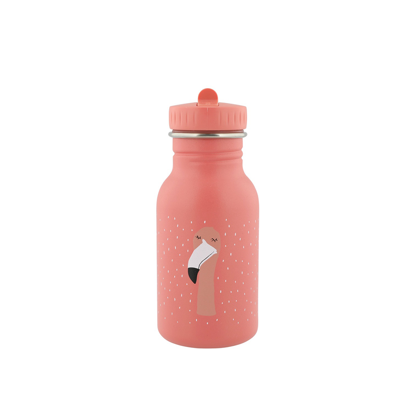 Bouteille Mrs Flamingo en acier inoxydable 350 ml