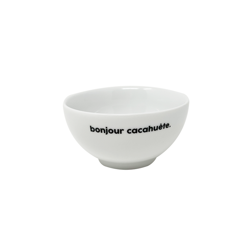 Bol en porcelaine - Bonjour Cacahuète