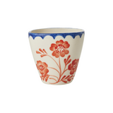 Tasse ovale Fleur Vintage en céramique | Fleux | 2