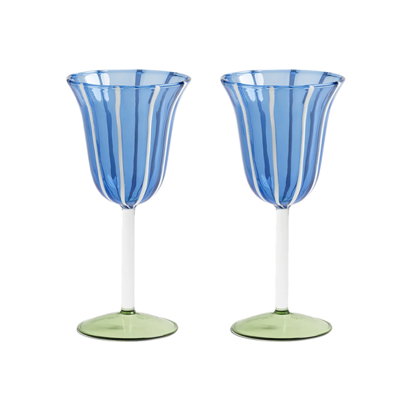 Lot de 2 verres à vin - Eve