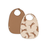 Set de 2 Bavoirs - Tiger/Toasted Coconut | Fleux | 2