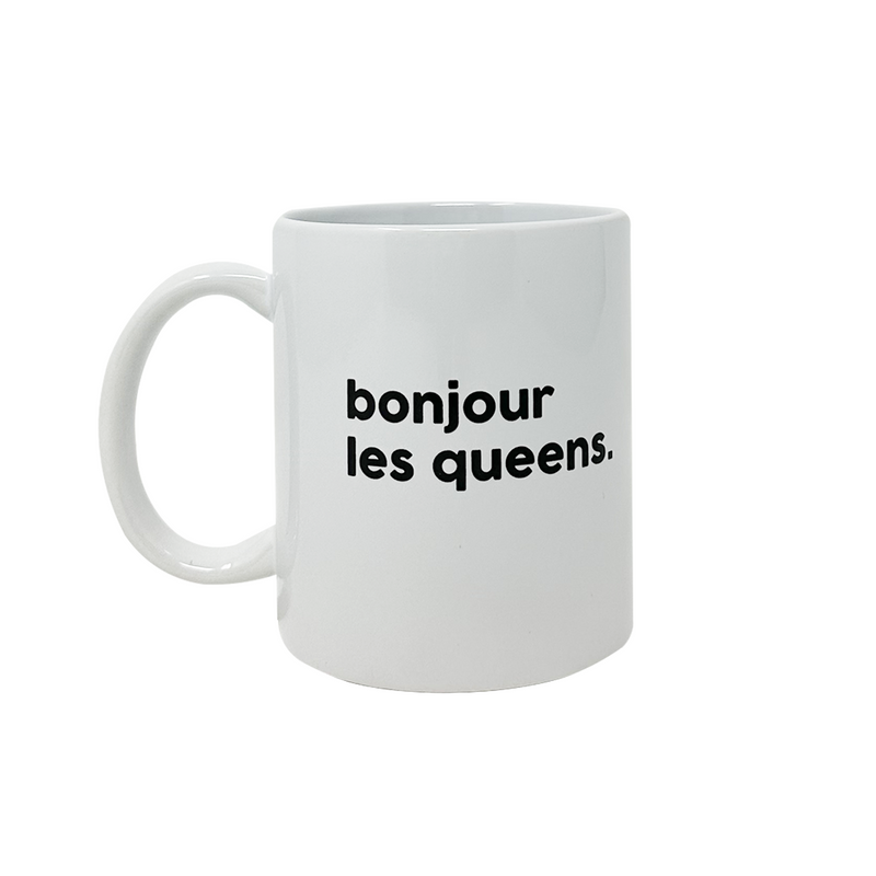 Mug en porcelaine - Bonjour les Queens