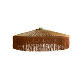 Suspension Parasol Franges - Ø 70 cm - Marron | Fleux | 2