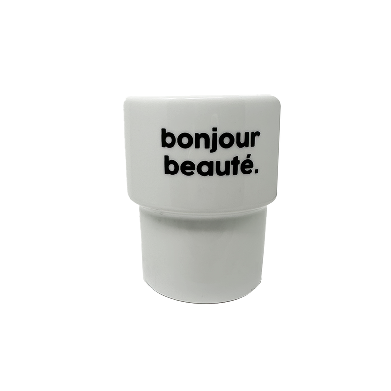 Gobelet en porcelaine - Bonjour Beauté