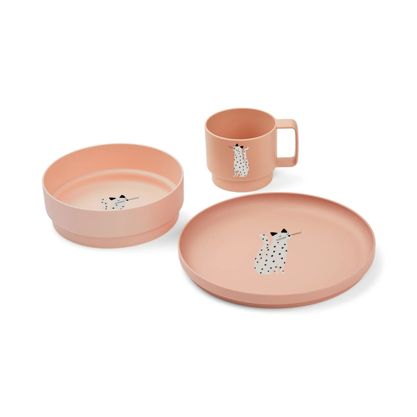 Set de vaisselle Archi - Cat/Tuscany Rose