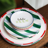 Lot de 4 assiettes Bliss | Fleux | 3