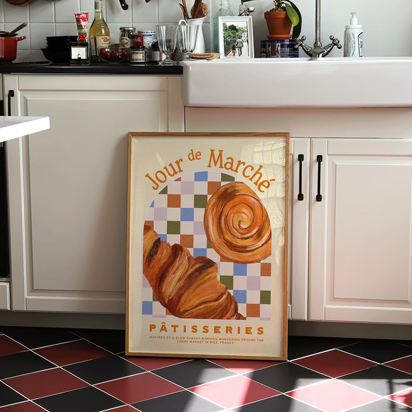 A3 Pastries Poster