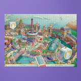 Puzzle des Affiches Officielles des Jeux Olympiques de Paris 2024 - 1000 pièces | Fleux | 4