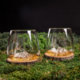 Set de 2 verres topographic Everest & Mont Blanc | Fleux | 4