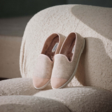 Chaussons Femme Laine - Beige Rose Poudré | Fleux | 3