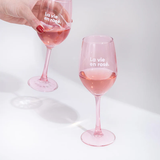 Set de 2 verres - La vie en Rosé | Fleux | 5