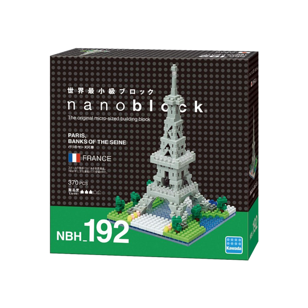 Nanoblock Tour Eiffel - Rives de la Seine à Paris