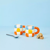 Set of 2 Buoy cups - Orange | Fleux | 4