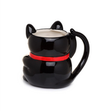 Maneki Neko Black Cat Mug | Fleux | 5