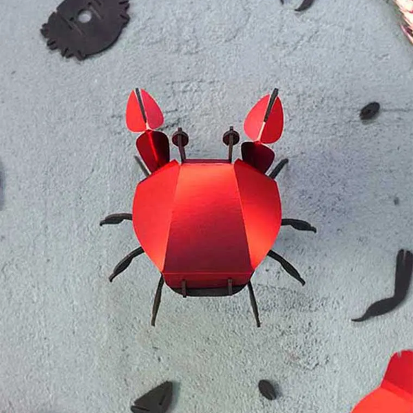 Trophée Origami Crabe