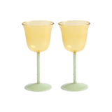 Lot de 2 verres à vin - Dot | Fleux | 6