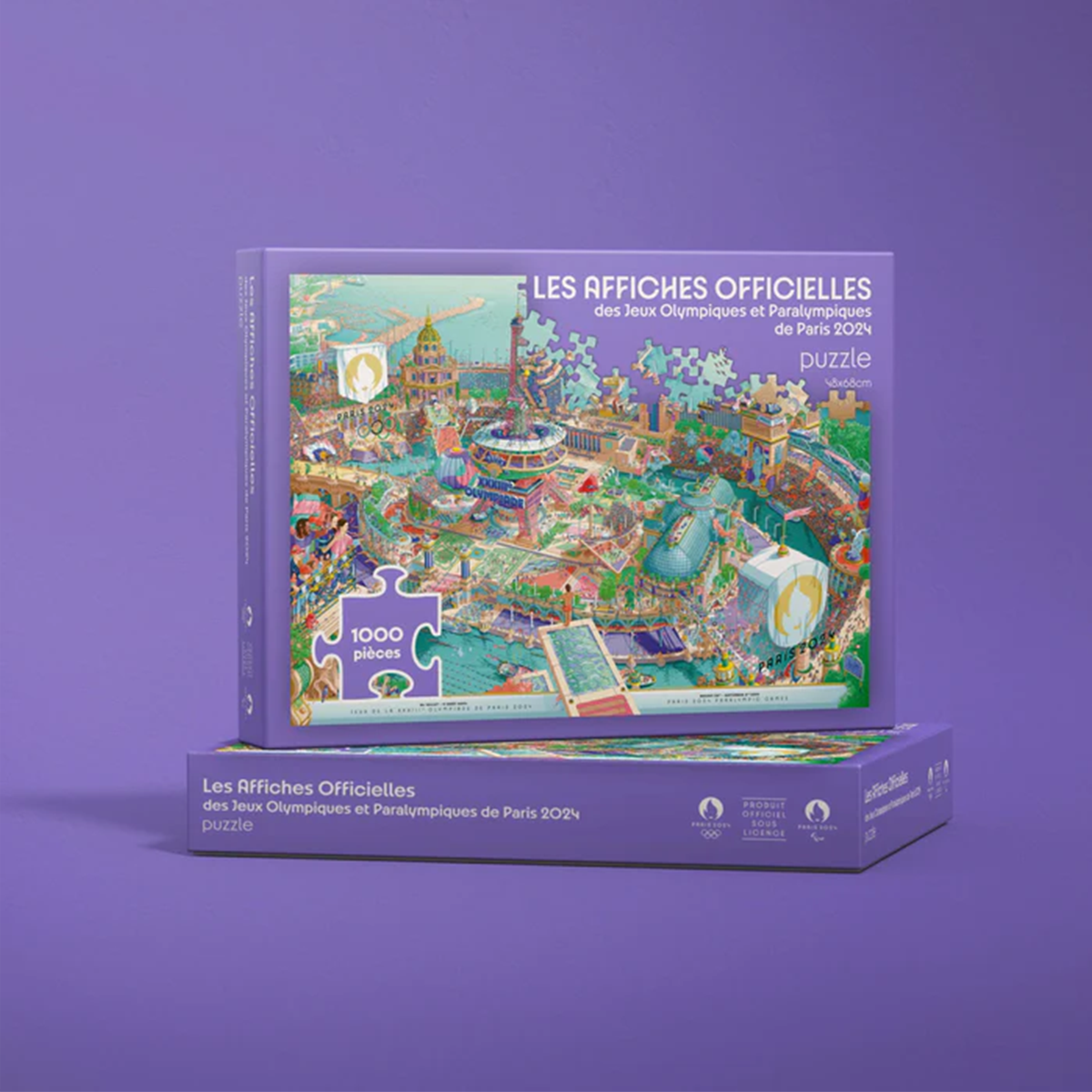 official puzzle of the paris 2024 olympic games | fleux – Fleux