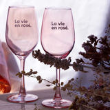 Set de 2 verres - La vie en Rosé | Fleux | 6