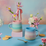 Mug Pastel Ombre Rose/Vert | Fleux | 5