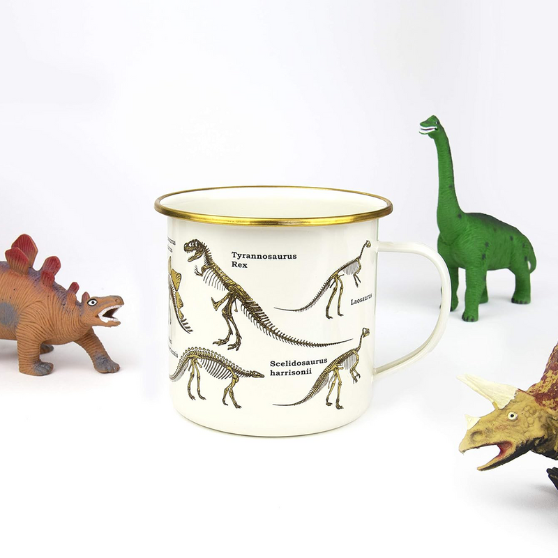 Tasse émail Dinosaures