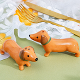 Dachshund Salt &amp; Pepper Shakers | Fleux | 5