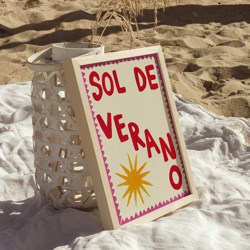 Affiche A3 Sol de Verano