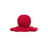 Peluche pieuvre cranberry | Fleux | 5