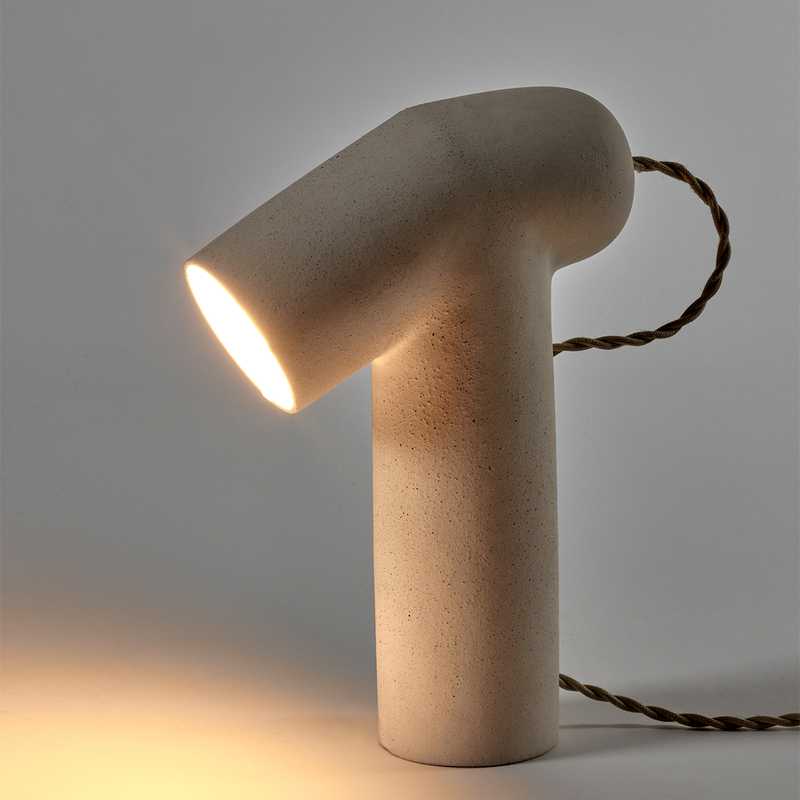 Lampe de table Maia - Beige - 18 x 27 cm