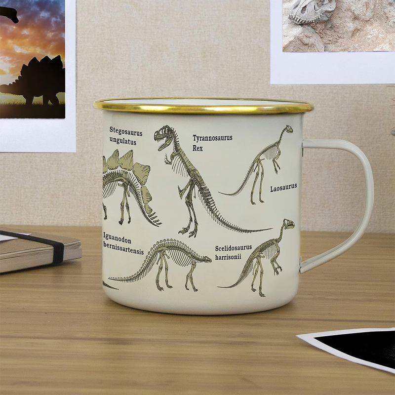 Tasse émail Dinosaures