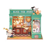 Kit DIY Maison Miniature Alice's Tea Store | Fleux | 4