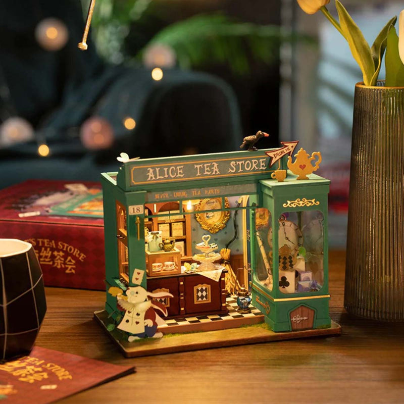 Kit DIY Maison Miniature Alice's Tea Store