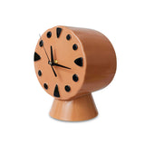 Horloge Rétro en céramique - h 20,8 cm - Pêche | Fleux | 14