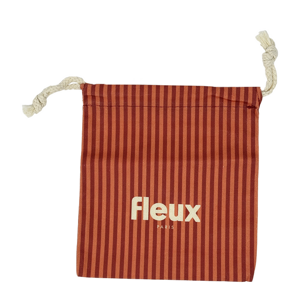 Pochette Fleux en coton S