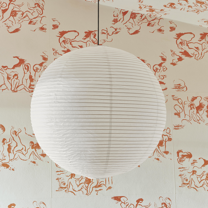 Abat-jour Paper Shade Classic - Blanc