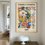 Affiche Zoe Fleurs et Plantes Paris - 50 x 70 cm | Fleux | 5